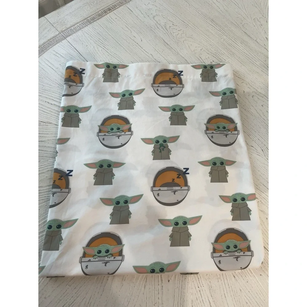 Star‎ Wars Baby Yoda Grogu The Mandalorian 4 Pc FULL Sz Sheet Set Kids Bedroom